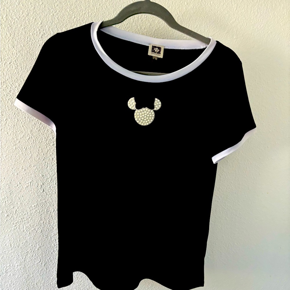 Anne KLein Stylish Quick-Dry Disney TOP SMALL